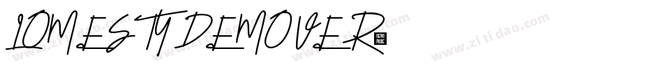 LOMESTY DEMO VER字体转换